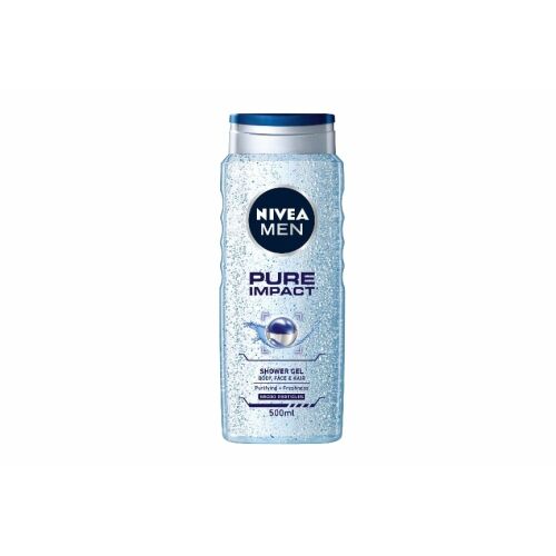 Nivea Men Pure Impact Duschgel 500ml, Duschbad für Männer
