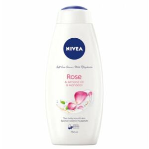 Nivea ružový sprchový gél s mandľovým olejom 750ml - Šampón