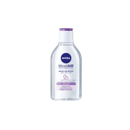 Nivea Sensitive MicellAIR Woda micelarna do skóry wrażliwej, 400ml, usuwa makijaż i łagodzi skórę