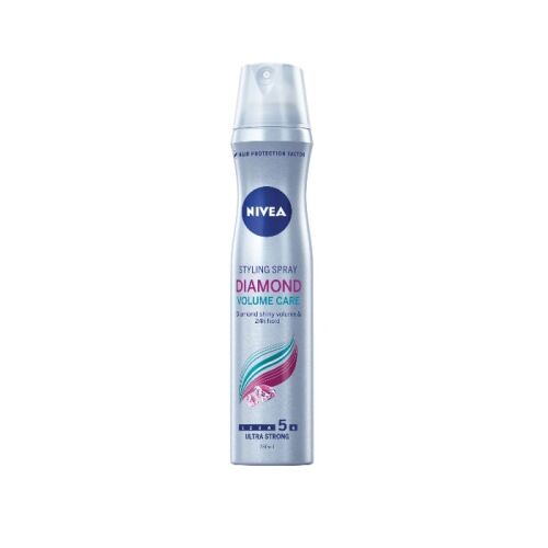 Nivea Diamond Volume Care sprej za oblikovanje kose, 250ml, ultra jako učvršćivanje