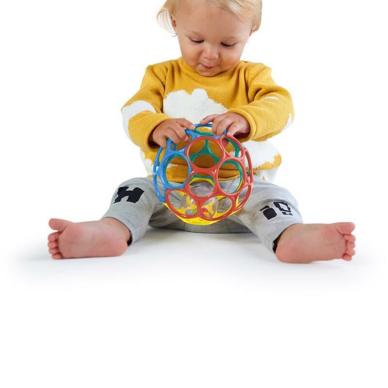 E-shop Hračka OBALL ROLLER, 12 cm, 12 mesiacov+ mint