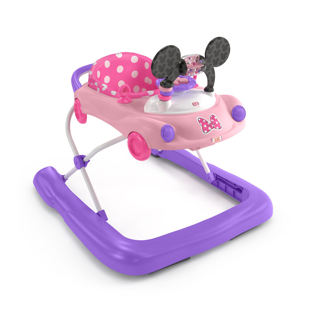 BRIGHT STARTS 3 az 1-ben állítható Minnie Mouse járóka 6-24 hónap