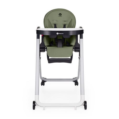 PETITE&MARS Tasty Mature Olive High Chair, adjustable, foldable