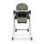 Front view of Petite&Mars Tasty High Chair in Mature Olive color