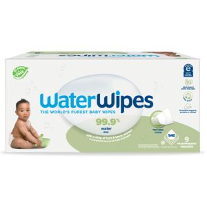 9x WATERWIPES Nedves törlőkendők, műanyagmentes Soapberry 60 db (540 db) 122754040