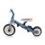 PETITE&MARS 5in1 Turbo Ocean Blue Tricycle - Balance Bike Mode