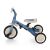 PETITE&MARS 5in1 Turbo Ocean Blue Tricycle with Pedals Attached