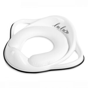 Maltex Lulu Design white toilet reducer seat with handles - Maltex