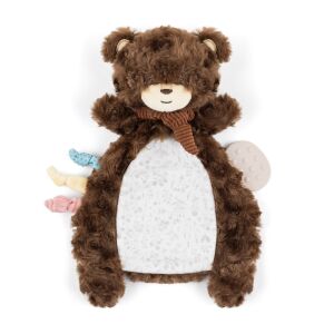 PETITE&MARS Matt Bear Snuggle Toy for Babies - Security Blanket