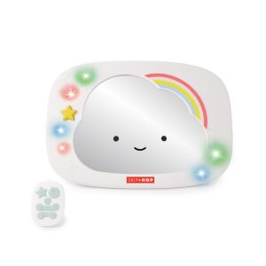 SKIP HOP Silver Lining Cloud Car Mirror with Lights and Sounds - Babies & Toddler