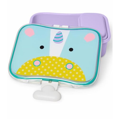 Cutie prânz Skip Hop Zoo Unicorn - Detaliu capac