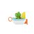 SKIP HOP Crocodile Clark Wind-Up Boat Bath Toy with Water Spinner