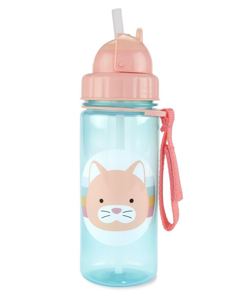 E-shop SKIP HOP Zoo Hrnček so slamkou PP PVC a BPA free Cat 12 mesiacov+