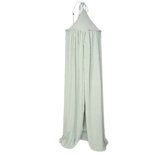 EKO Mint Muslin Crib Canopy 240x300 cm for baby room decoration
