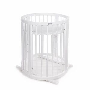 MIMIKO Kerek babaágy 9 az 1-ben Round White 122754215 - Kiságy kiegészítő és tartozék