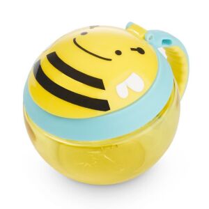 Skip Hop Zoo Bee Snack Cup, spill-proof container for toddlers - Baby Food & Drink Container