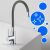 Retoo Flexibilis grey kitchen faucet, easy to clean
