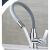 Retoo Flexibilis 360° Grey Kitchen Faucet with running water