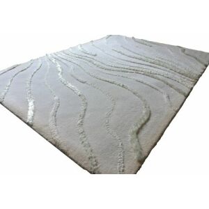 Dywan Bakero Organic Lines, 140x200 cm, elegancki design, wełna nowozelandzka i wiskoza - Projektowanie wnętrz