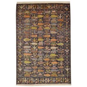 Bakero Belutsch Szőnyeg, 201x309 cm, Kézi csomózású afgán gyapjú szőnyeg - Bakero