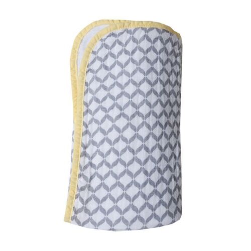 ANYASÁG Pamut muszlin kétrétegű előmosott szürke klasszikusok 95x110 cm