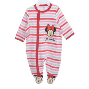 Disney Minnie Maus gestreifter Baby Strampler, 3-6 Monate - Babys & Toddler