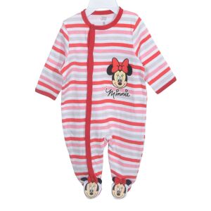 Disney Minnie Maus gestreifter Baby Strampler 18-24 Monate - Babys & Toddler