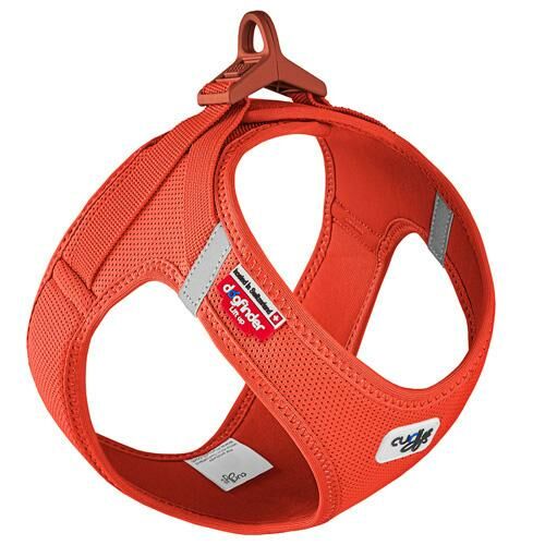 E-shop Postroj pre psa AIR-MESH - CURLI (2XS) oranžový
