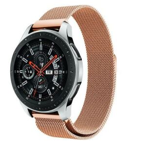 SAMSUNG - Milánói Szíj - Rozsdamentes Acél - Rose Gold - 22mm 122762876 - Okosóra szíj