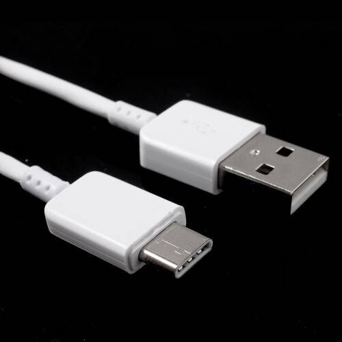 Adatátvitel adatkábel és USB töltő - USB / USB Type-C, 1m, 2A, 10W, USB 2.0 - FEHÉR 122762940