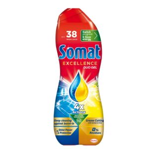 Somat mosogatógép gél excellence duo lemon 810ml 122773321 - Gépi mosogatás