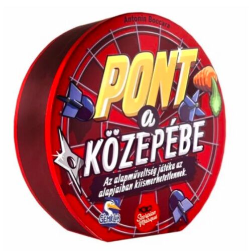 Pont a közepébe társasjáték, szórakoztató és kihívást jelentő játék az egész családnak