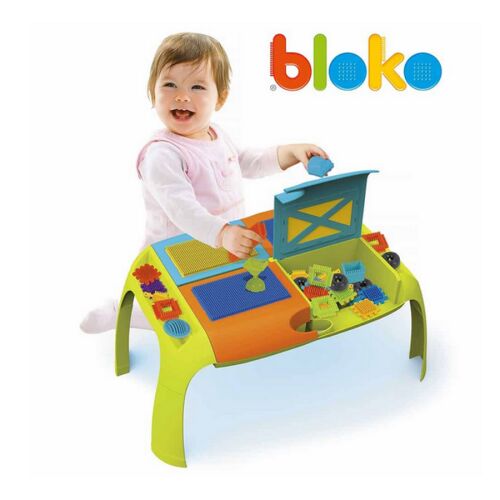 Bloko hordozható játékasztal 37 db tüskés építőelemmel 122774151