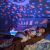 Child sleeping under starry projection from Retoo night light