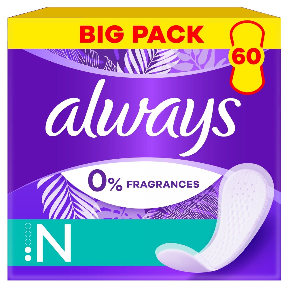 E-shop Always Daily Fresh Normal hygienická vložka 60 ks