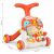 Multifunctional Baby Walker with Activity Center, dimensions shown