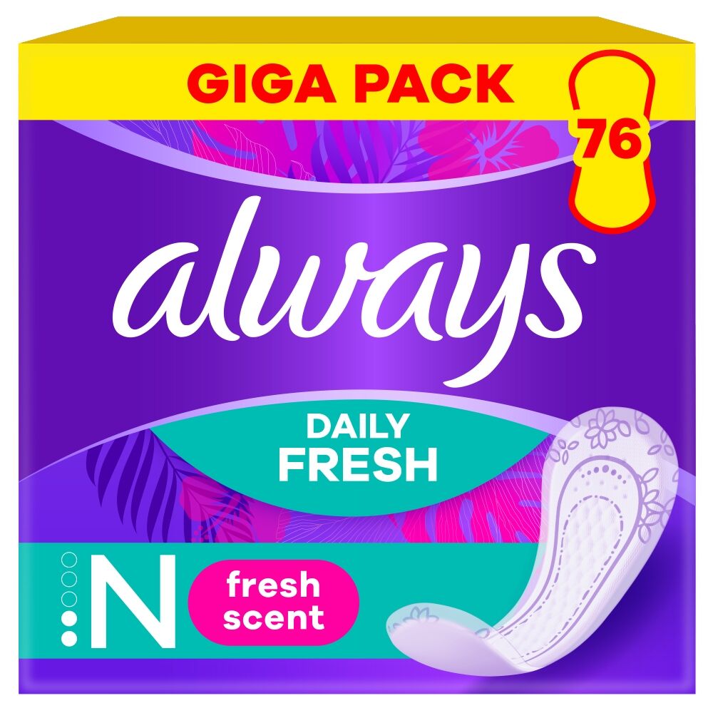 E-shop Always Daily Fresh Normal hygienická vložka 76ks