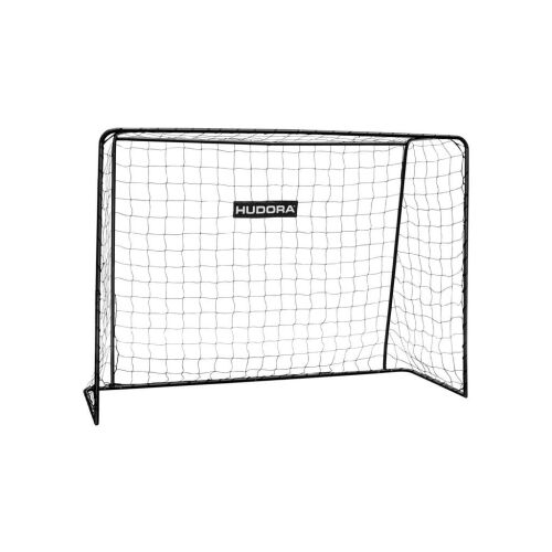 HUDORA focikapu, fekete, porszórt acélból, időjárásálló PE hálóval, tépőzárral rögzíthető, 5 csapos, 213 x 152 x 76 cm, 6,91 kg, 4 éves kortól