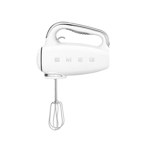 Smeg HMF01WHEU fehér kézi mixer króm betétekkel