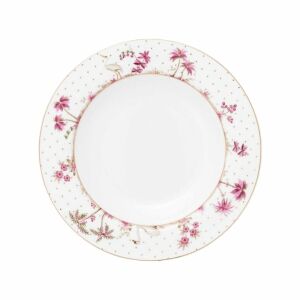 Tiefer Teller, Porzellan, Pip Studio, Dots Gold Pink, 21,5 cm, Jolie Kollektion 122829010 - Teller