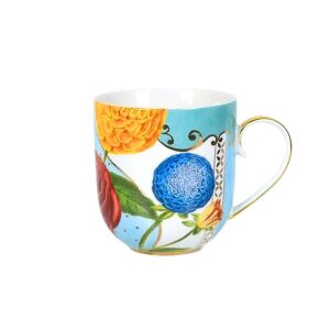 Kubek porcelanowy Pip Studio z kolekcji Royal Multi, niebieski, 260 ml - Kubek