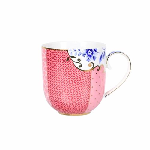 Pip Studio Royal Multi Kollektion Porzellan Tasse, Rosa, 260 ml