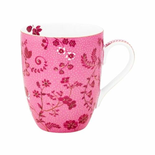 Porcelán bögre, Jolie kollekció, Flowers Pink, 350 ml, Pip Studio 122829049