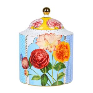 Słoik porcelanowy z pokrywką, Pip Studio, 16x16x21,5 cm, 1900 ml, kolekcja Royal Multi 122829143 - Pip Studio