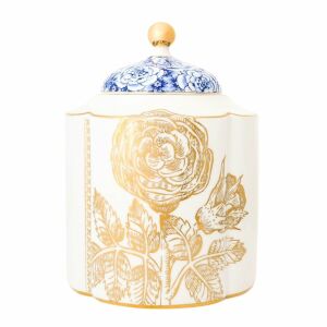Borcan cu capac din porțelan, Pip Studio, 16x16x21.5 cm, 1900 ml, colecția Royal White 122829144 - Pip Studio
