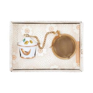 Set pentru ceai, din porțelan, cu infuzor, Pip Studio, colecția Floral 122829166 - Filtre de ceai