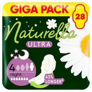 Șervețel sanitar cu aripi Naturella Ultra Night 28pcs 122824639 - Absorbante