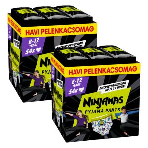 Pampers Ninjamas XL Chiloți-pantaloni pentru pijama, 108 bucăți, pachet lunar - Schimbarea scutecelor