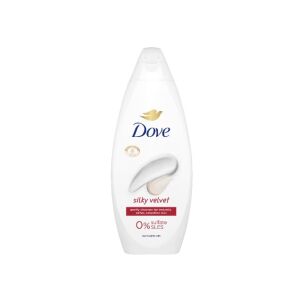 Żel pod prysznic Dove Silky Velvet 720ml, 0% siarczanów SLES, delikatnie oczyszcza, zapewniając natychmiastowo miękką i gładką skórę - Uroda i zdrowie