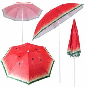 Pepita nagibni suncobran s UV zaštitom 1,8 m - Lubenica #crvena 122829449